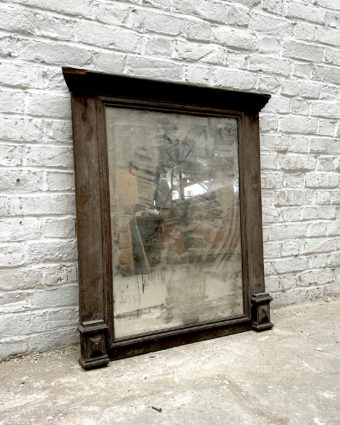 Brown Trumeaux 74x90 cm semi side