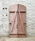 Paire de volet rose 94x188,5 back