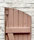 Paire de volet rose 94x188,5 top corner back