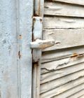 Pair of blue shutters with frame 163x105 cm zoom