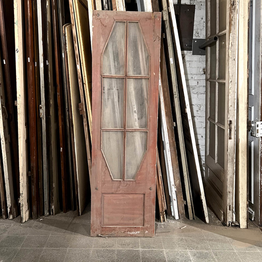 Antique glass door 575x195 back