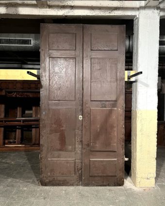 Double porte d'entrée 276x144 cm