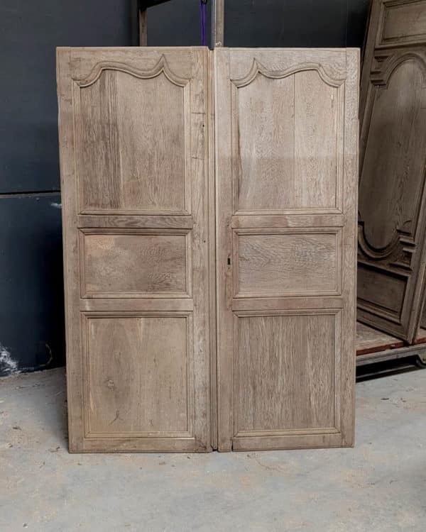 Double oak cupboard door 110x151cm
