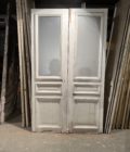 Double porte Haussmannienne vitrée 152x254 cm