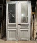 Double porte Haussmannienne vitrée 152x254 cm
