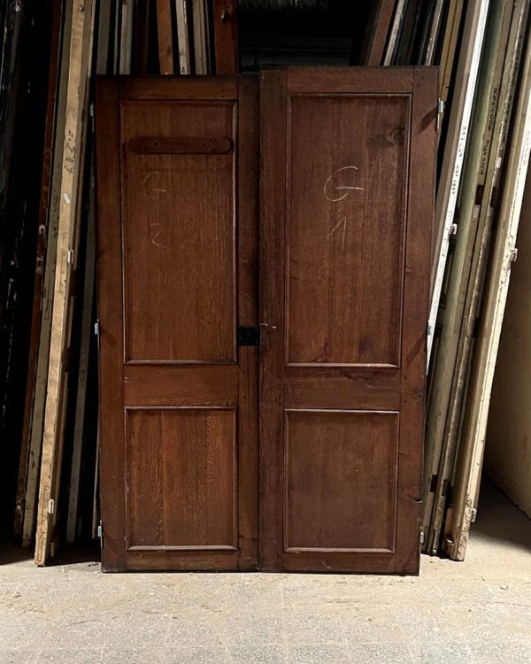 Antique double door 125x191 cm