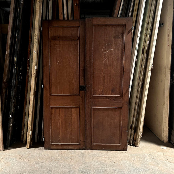 Antique double door 125x191 cm