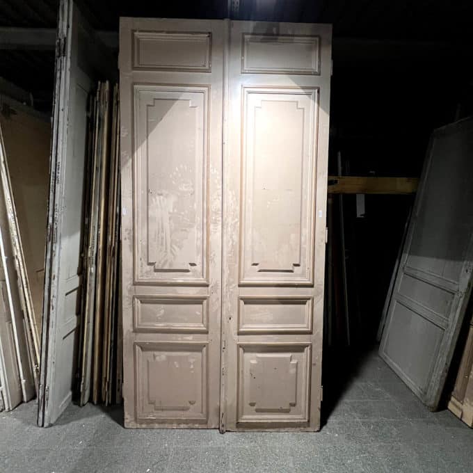 Antique double door 145x292 cm