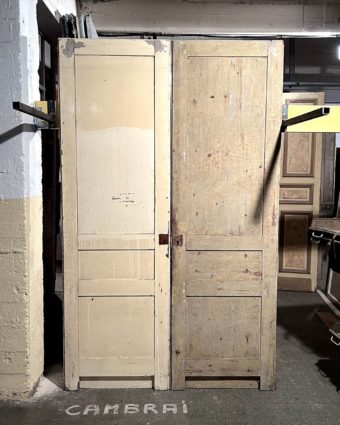 Double porte de placard 148x238 cm
