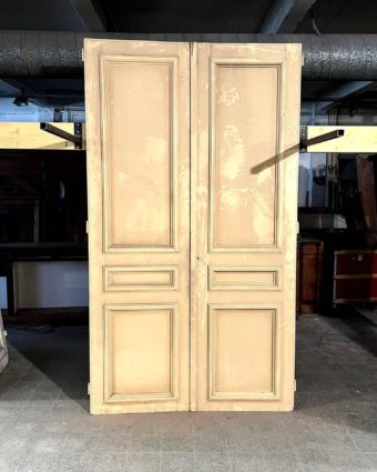 Double porte de placard 142x251 cm