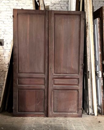 Double porte de placard de style 1930 154x235