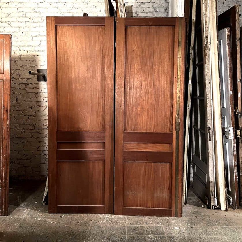 Double cupboard door Louis XVI style 159x2325 back