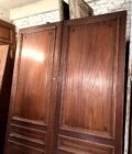 Double porte de placard style Louis XVI 159x2325 top