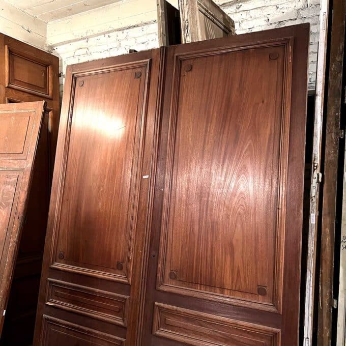 Double cupboard door Louis XVI style 159x2325 top
