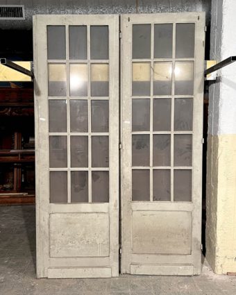 Double porte vitrée 240x150 cm