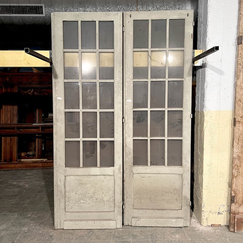 Double porte vitrée 240x150 cm