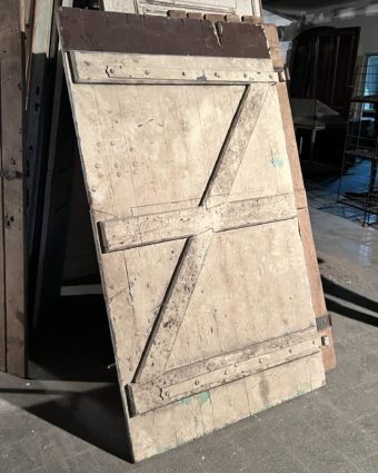 Porte ancienne de grange 116x200 cm