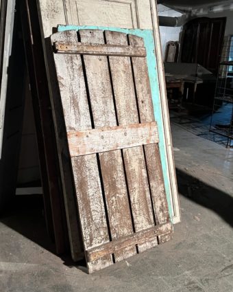 Porte ancienne de grange 84x179 cm