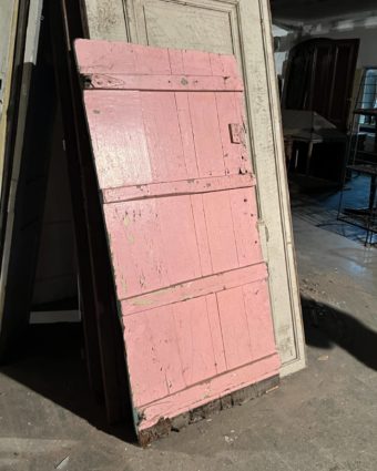 Porte ancienne de grange 84x181 cm