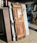 Porte ancienne de grange 63x202 cm