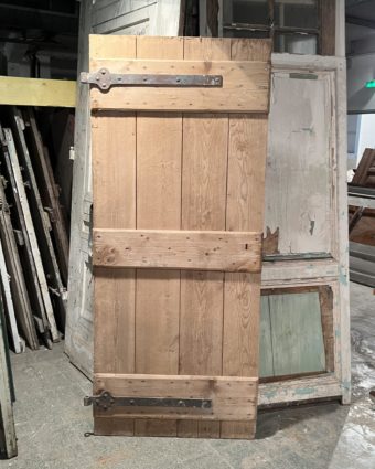Porte ancienne de grange 88x209 cm