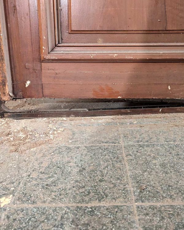 Antique Haussmann door 74x248 zoom