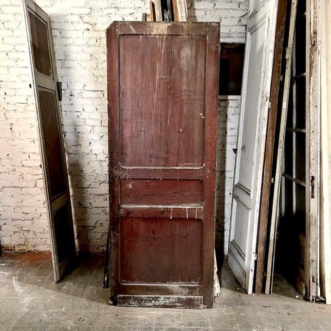 Antique cupboard door 825x215 back