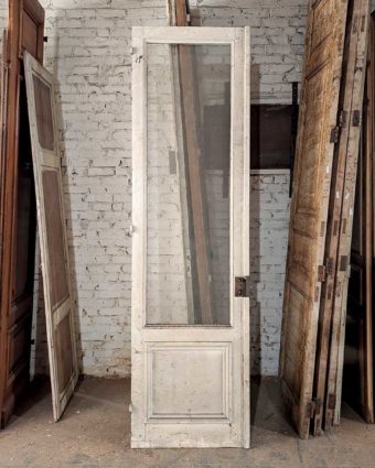 Porte ancienne vitrée 70x255