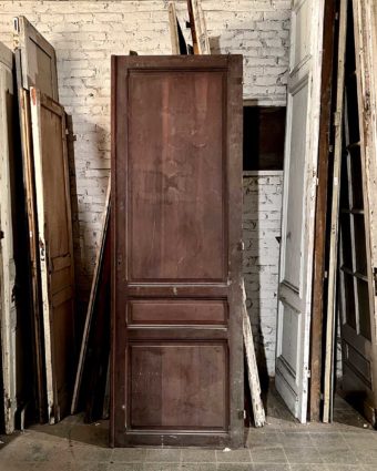 Porte de placard ancienne de style 1930 78x235