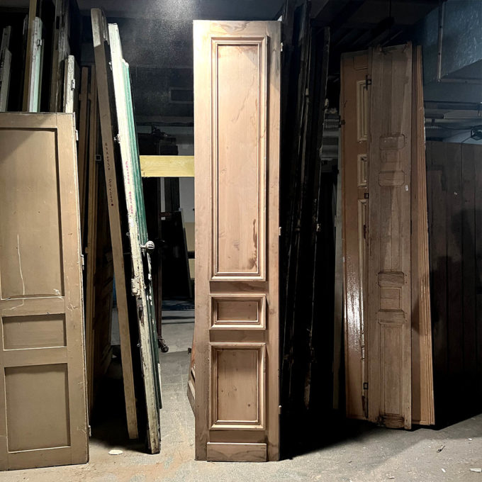Haussmann-style cupboard door 52x262.5 cm