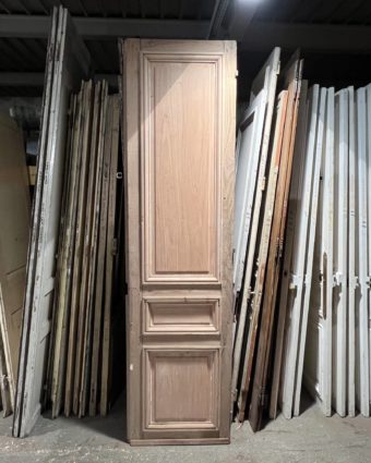 Porte haussmannienne décapée 72x268 cm