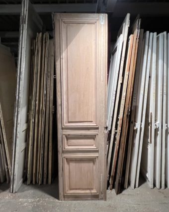 Porte haussmannienne décapée 72x268 cm