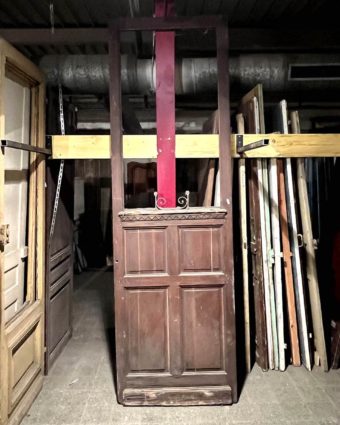 Porte vitrée 87x282 cm