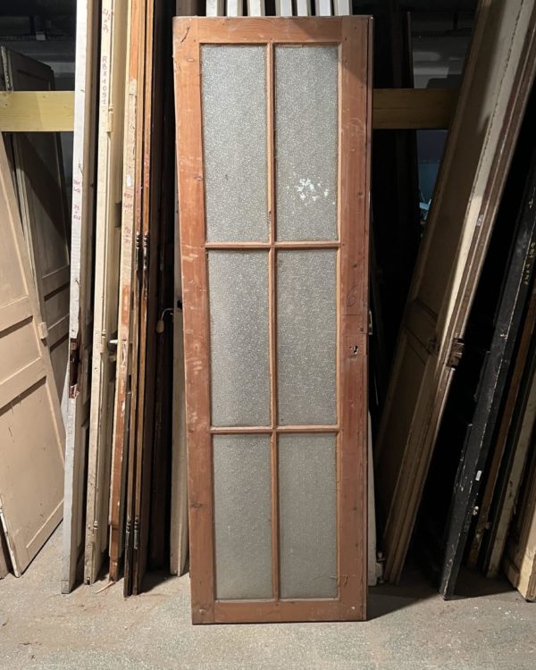 Glass door 64x210 cm