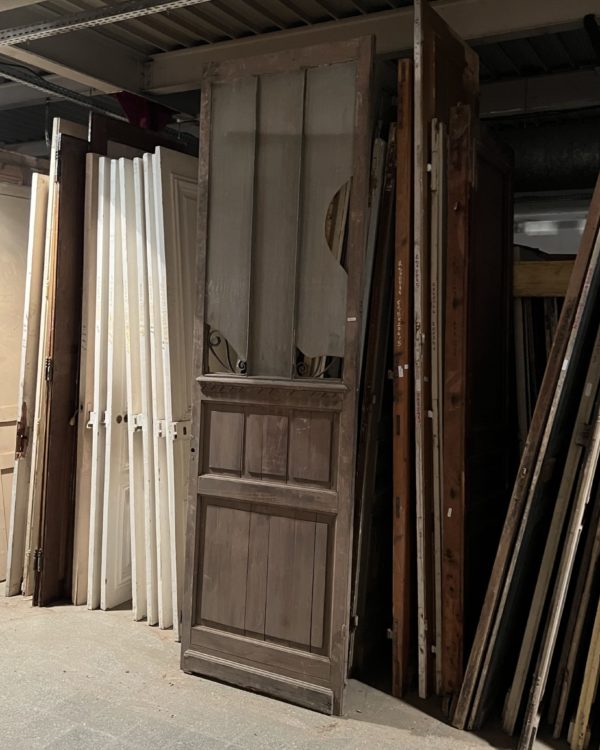 Glass door 83x281 cm