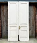 Double porte de style Louis XVI en chêne