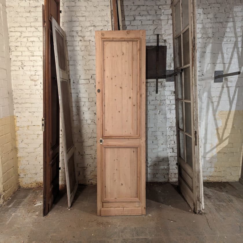 Antique door in pickled fir 795x2245 face 1