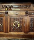 Boiserie bibliothèque avec dorure down