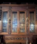 Boiserie bibliothèque avec dorure left side