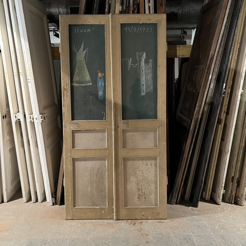 Double cupboard door 111x217 cm
