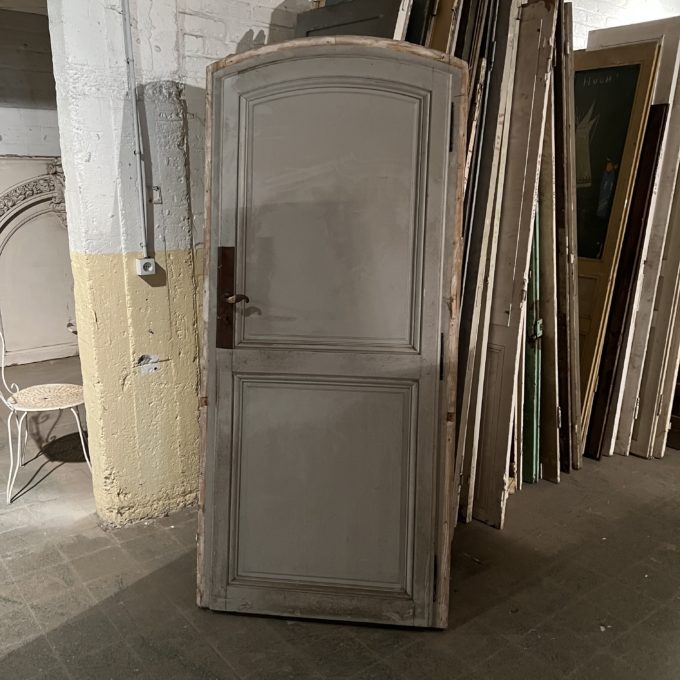Antique door with frame 83x197 cm