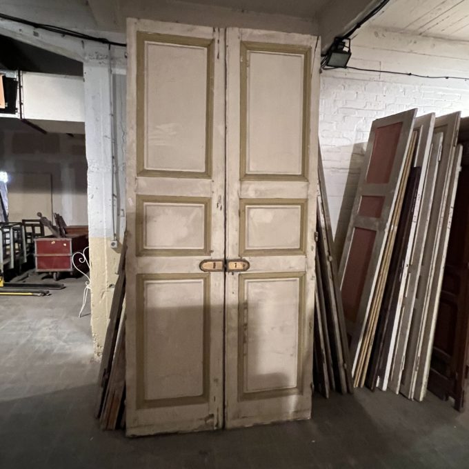 Antique double door 128x266 cm