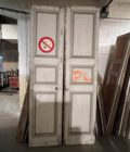 Double porte ancienne 128x266 cm