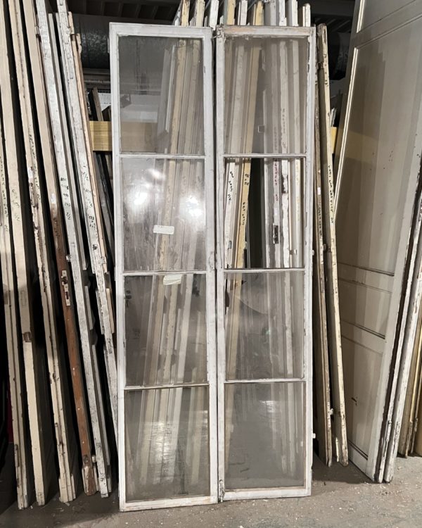 Antique glass door 78x236 cm