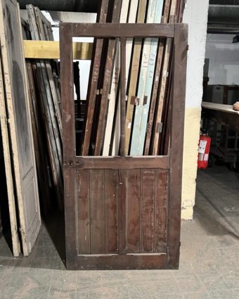 Antique glass door 96x198 cm