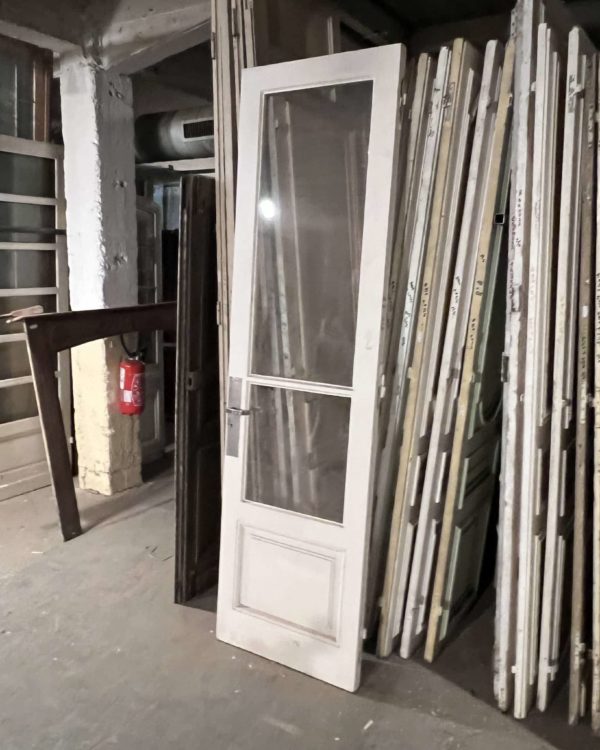 Antique glass door 70x248 cm