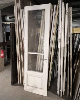 Porte vitrée ancienne 70x248 cm