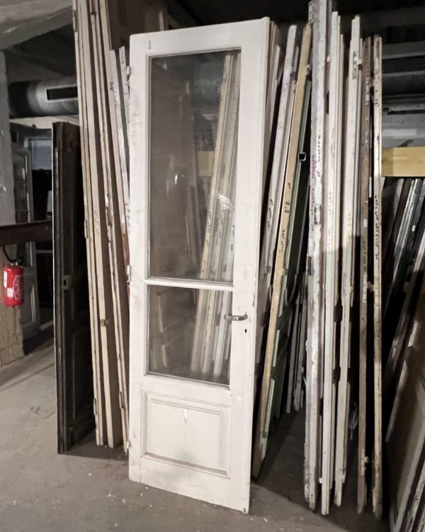 Antique glass door 70x248 cm