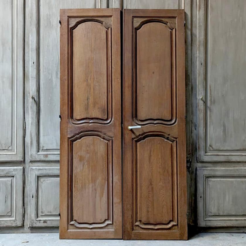 Antique double door 129x238 cm