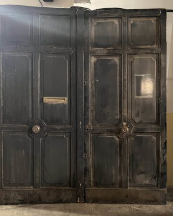 Double porte d'entrée 234x267 cm